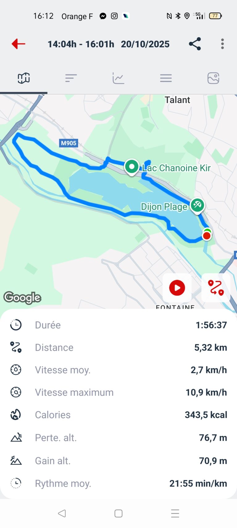 Randonnée du 20 octobre 2025